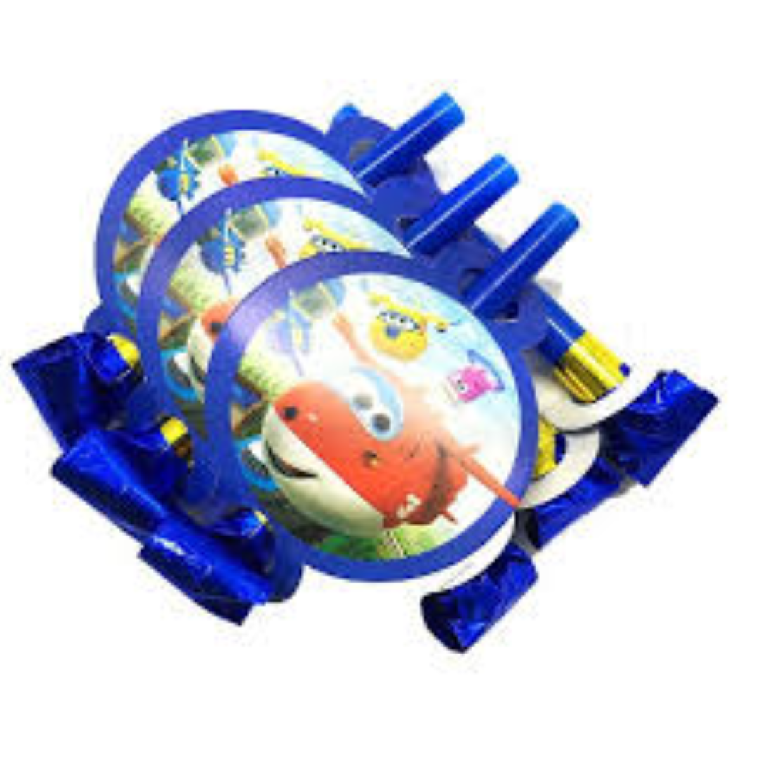 BLOW OUT 6PCS PACK BLUE
